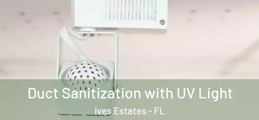  Duct Sanitization with UV Light Ives Estates - FL